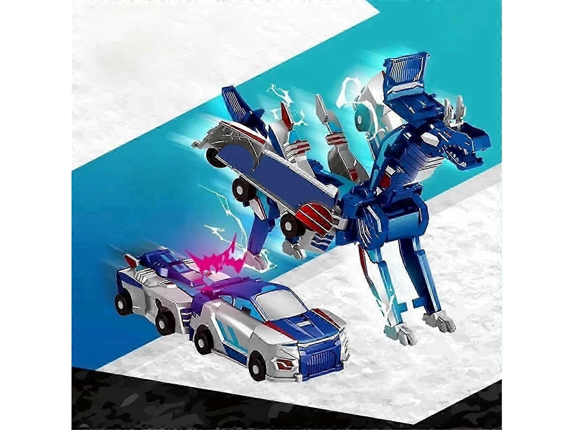 Carro De Brinquedo Com Super Combinação De Transformação Mágica 2 Em 1 Para Crianças, Carro Transformador De Colisão Magnética, Br Aquaforge