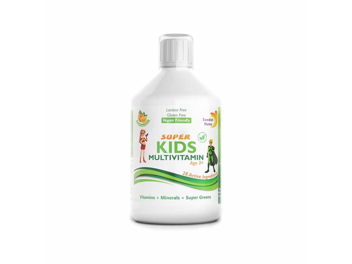 Swedish Nutra - Super Kids Multivitamin 500 Ml
