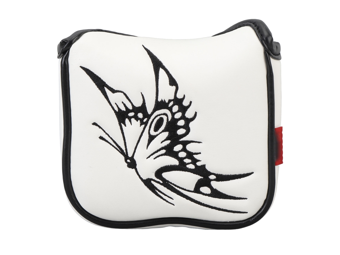 Capinha para Putter com Casco PU Forro Macio Bordado Delicado