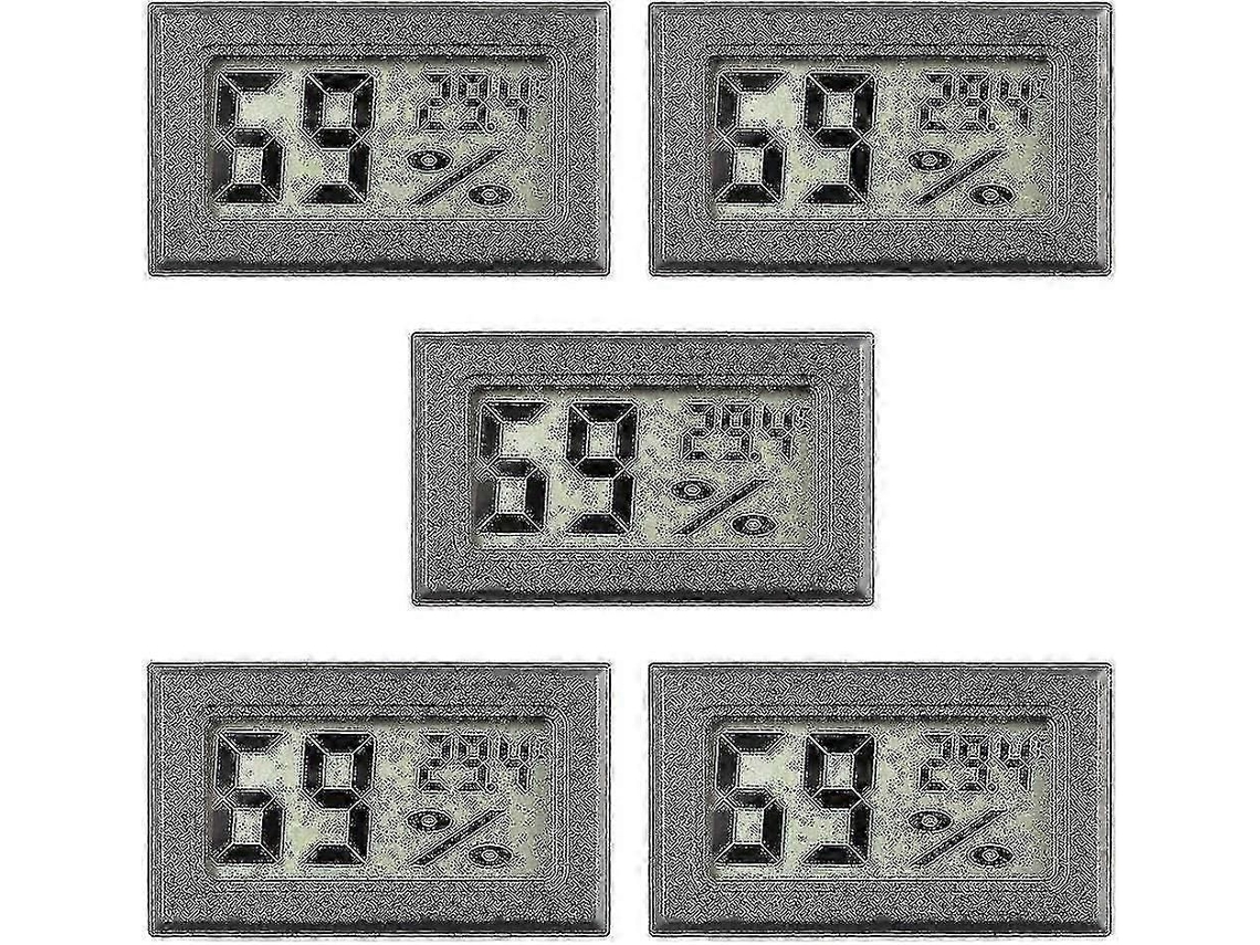 Mini Taquímetro Digital Higrômetro Com Display Lcd Para Uso Interno