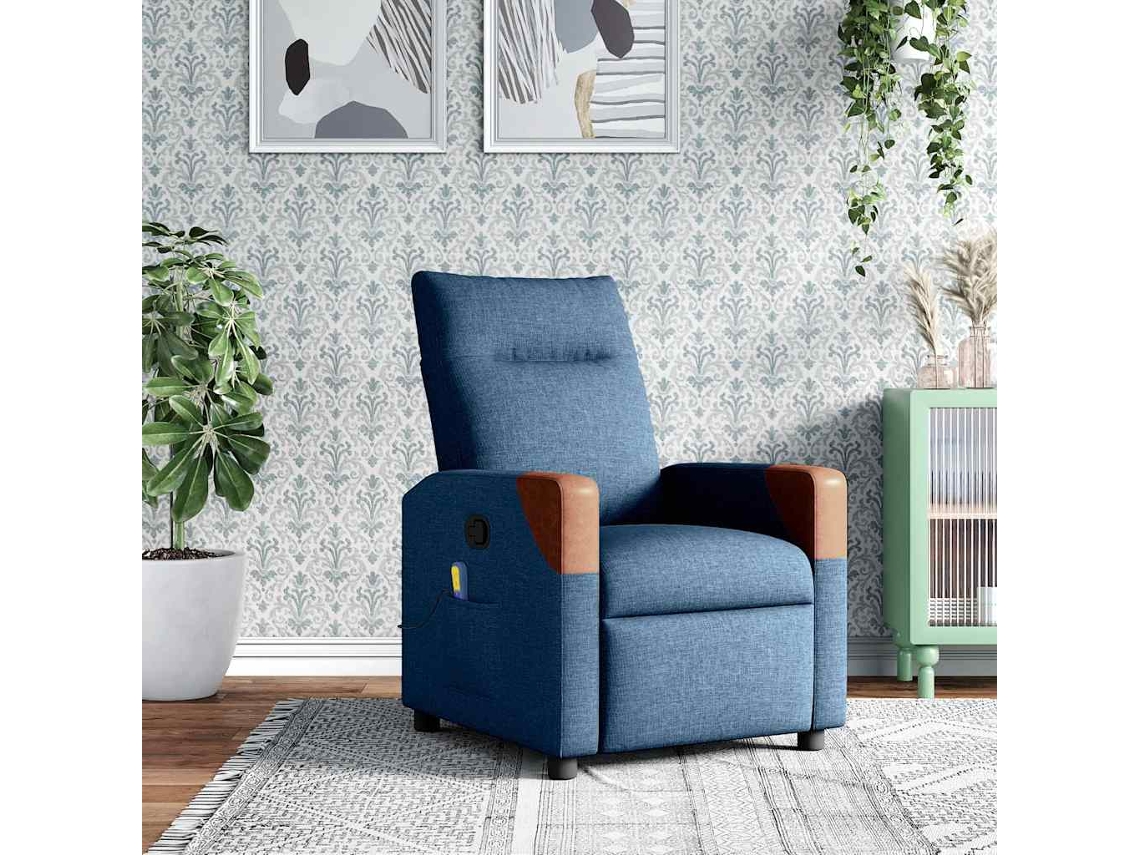 Poltrona de Sala HARLANV1 69x74x93cm em Tecido e Contraplacado