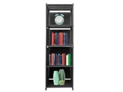 Prateleira de Organização 5 Pisos Pvc e Tecido NYANA Home 125X41X29 Cm