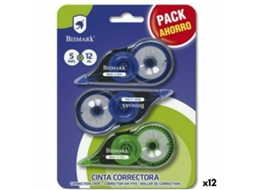 Fita Corretora Bismark 5 Mm 12 M (12 Unidades) (3 Peças)