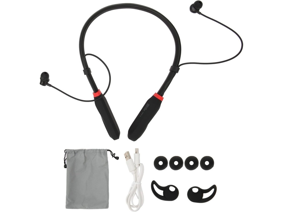 Fones De Ouvido Bluetooth Com Faixa Para Pescoço, Chip 5 1, Bateria Com Duração De 100 Horas, Cancelamento De Ruído Ipx5