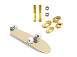 Conjunto De Parafusos E Arruelas Para Skate Longboard Peças De Reposição Hardware Truck Pivot Cups Aço Resistente