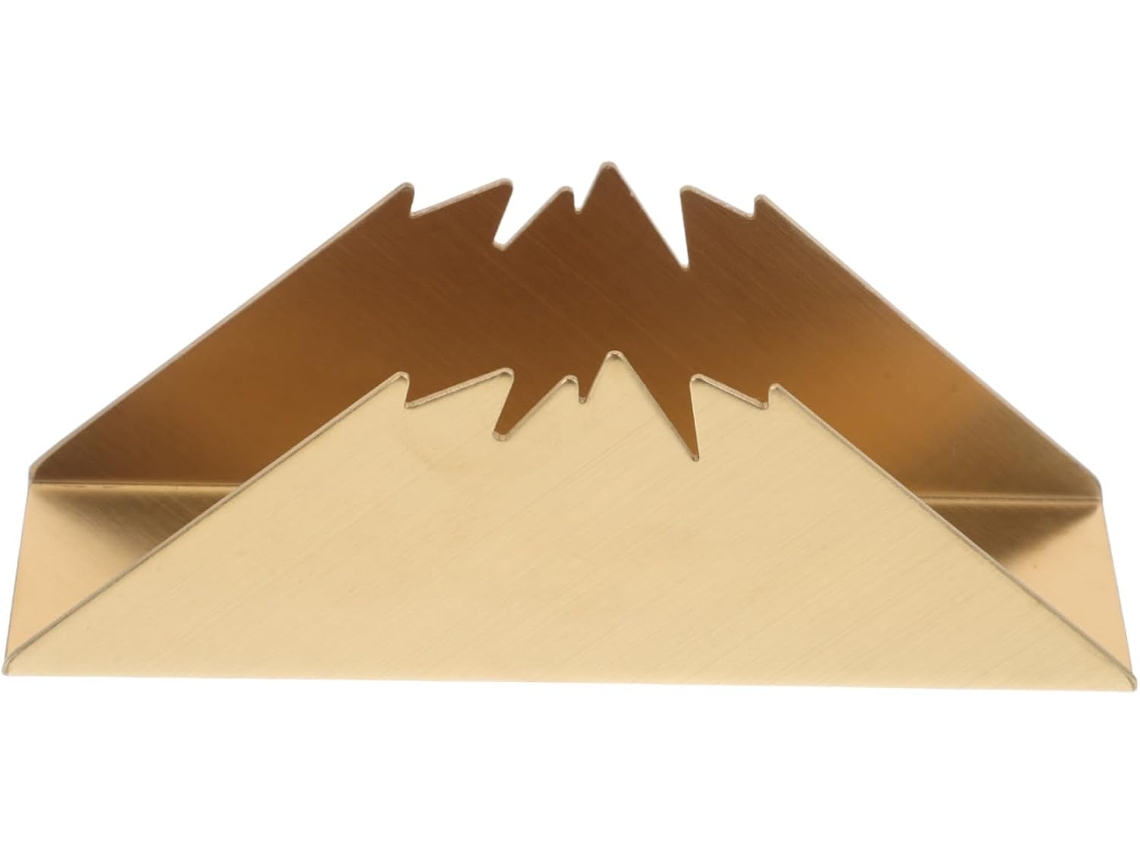 Dispensador Guardanapos Triangular Aço Inoxidável