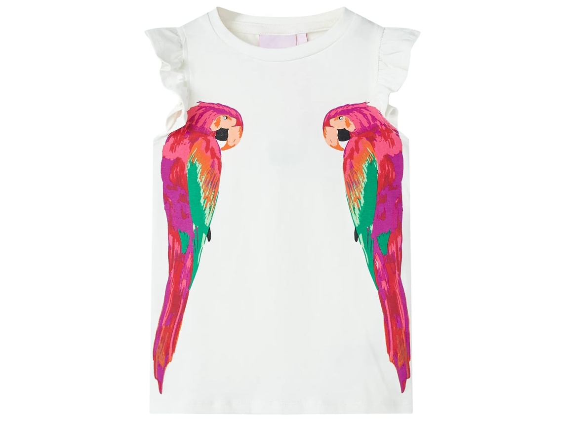 T-shirt Infantil Cor Cru 116