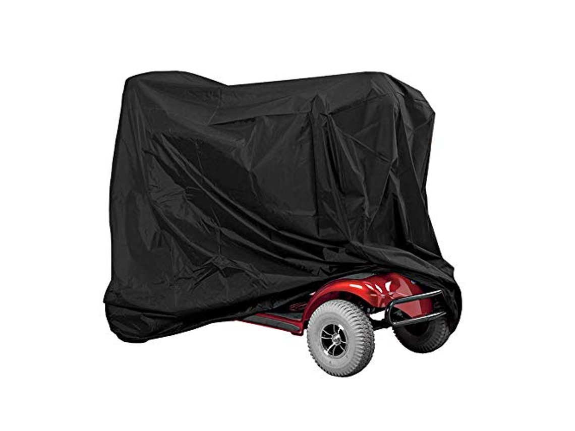 Capa Impermeável Para Scooter 190x71x117cm Proteção Contra Chuva, Vento E Poeira Preto Btforus
