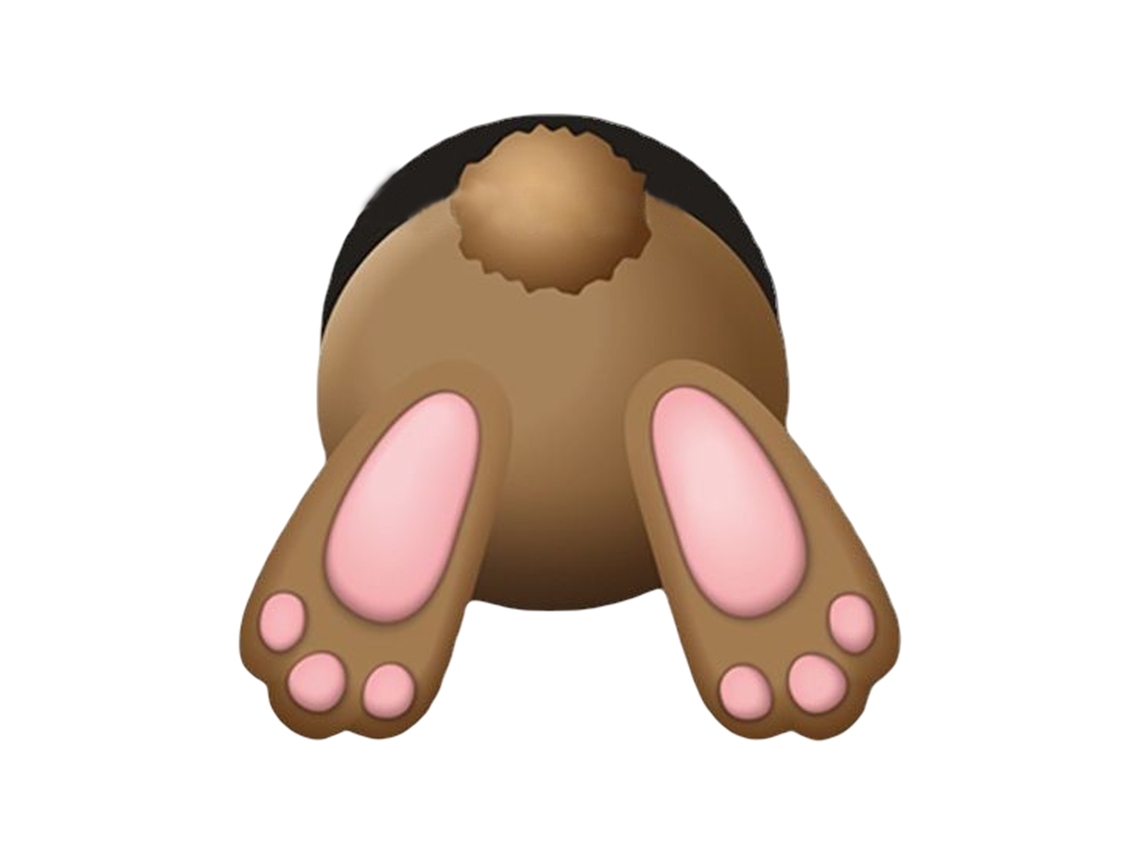Decoração de parede com coelho castanho, cenário de Páscoa, LAXISCREED