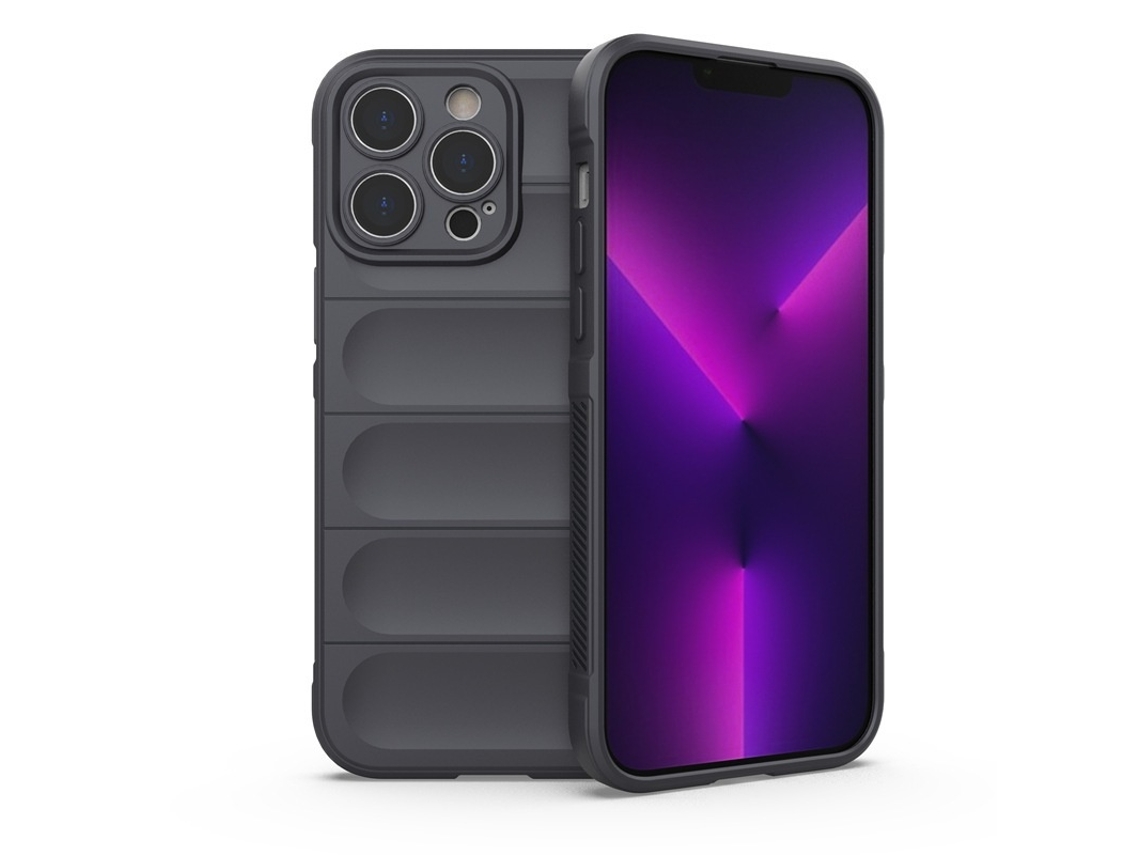 Capa Antichoque Para Iphone 16 Plus, Proteção De Câmara, Cor Cinzenta