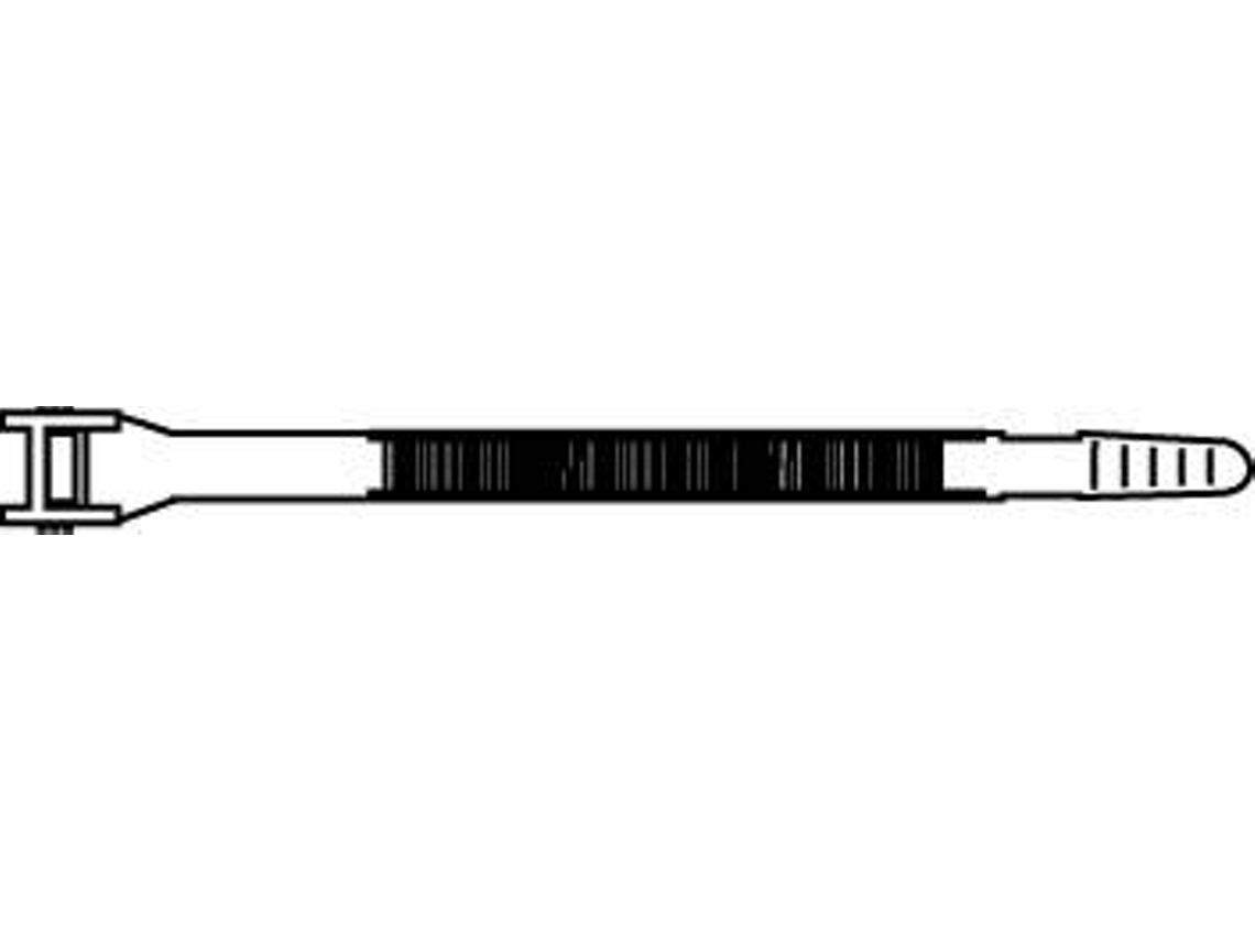 Abraçadeira Fivela Nylon CHEMITOOL Br 7,8X200