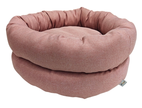 Cama Dupla 50Cm Premium Rose PETWAU