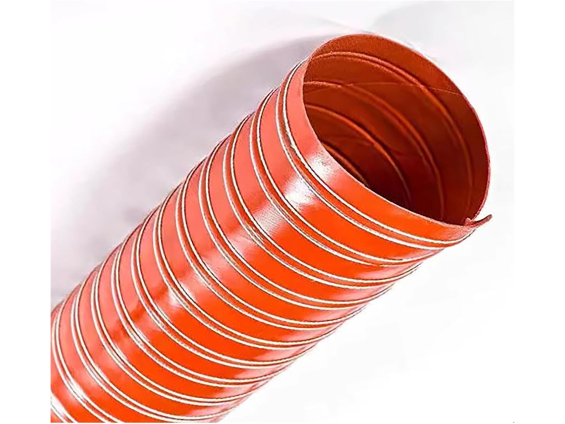 Duto flexível de alumínio resistente a altas temperaturas 2 M 200 mm para ventiladores e coifas S/MARCA
