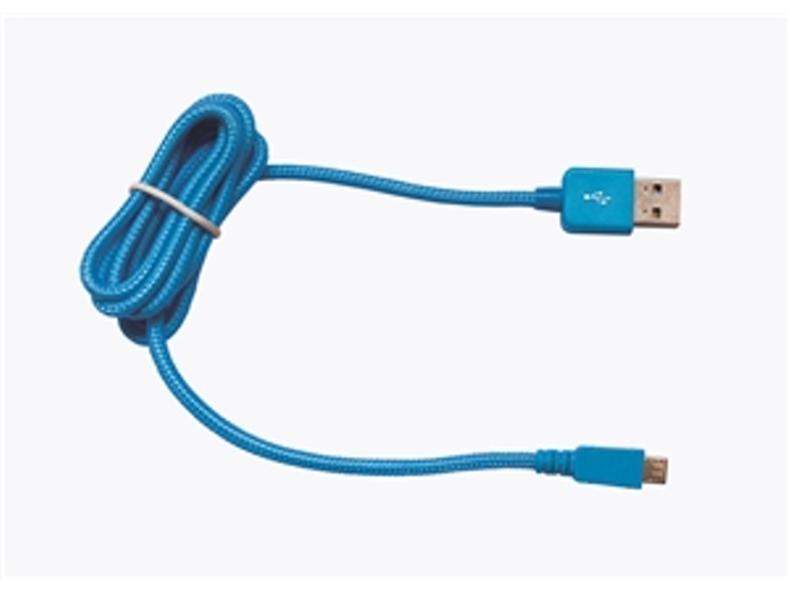Cabo USB MUVIT 2100 MAH Azul