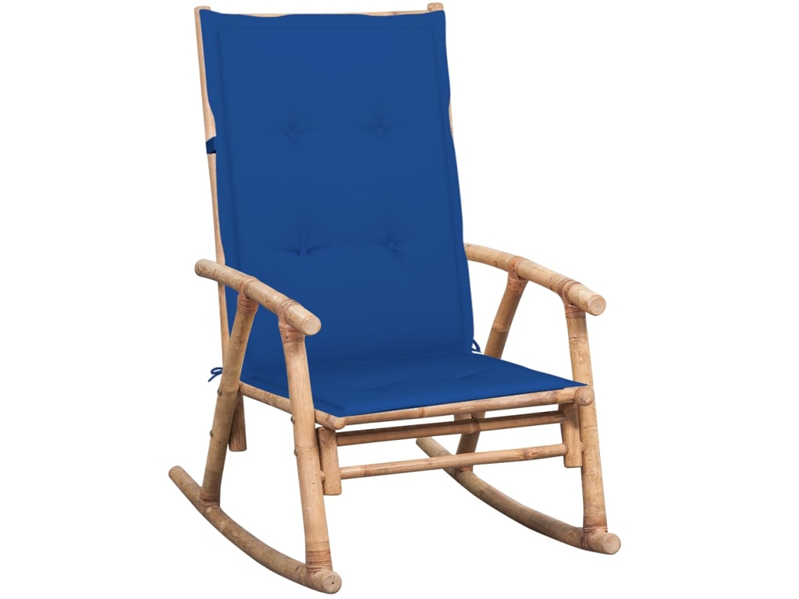 Rocking Chair, Rocking Chairs Vidaxl Marrom Bambu (120 X 50 X 4 Cm)