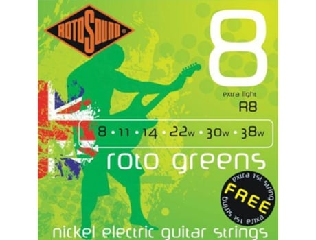 Set Cordas Guitarra Eletrica R-8