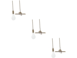 Conjunto De 3 Extensões De Corrente Para Ventilador De Teto Para Decoração.