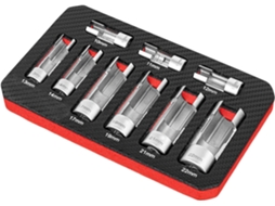Extensão para Chave de Impacto Reforçada Adaptador Ergonômico para Haste de 1,3 Cm. SFUSHOS
