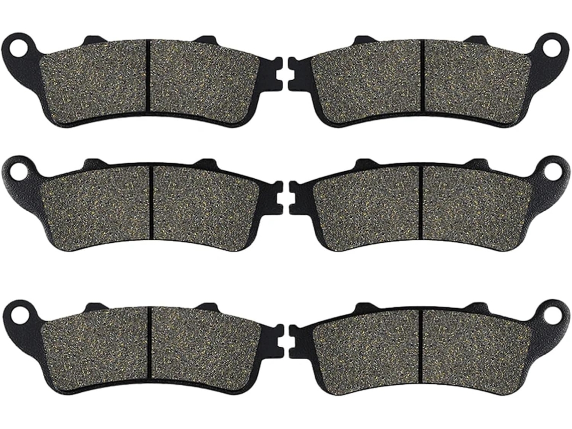 Pastilhas de Freio Universais Dianteiras e Traseiras para Motocicletas Xl1000 Composição Granular Grossa: