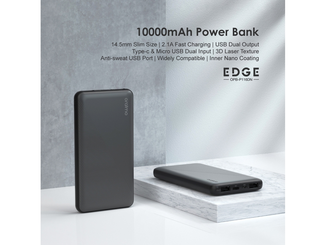 Power Bank Portátil LAXISCREED com Funções 1 e 2