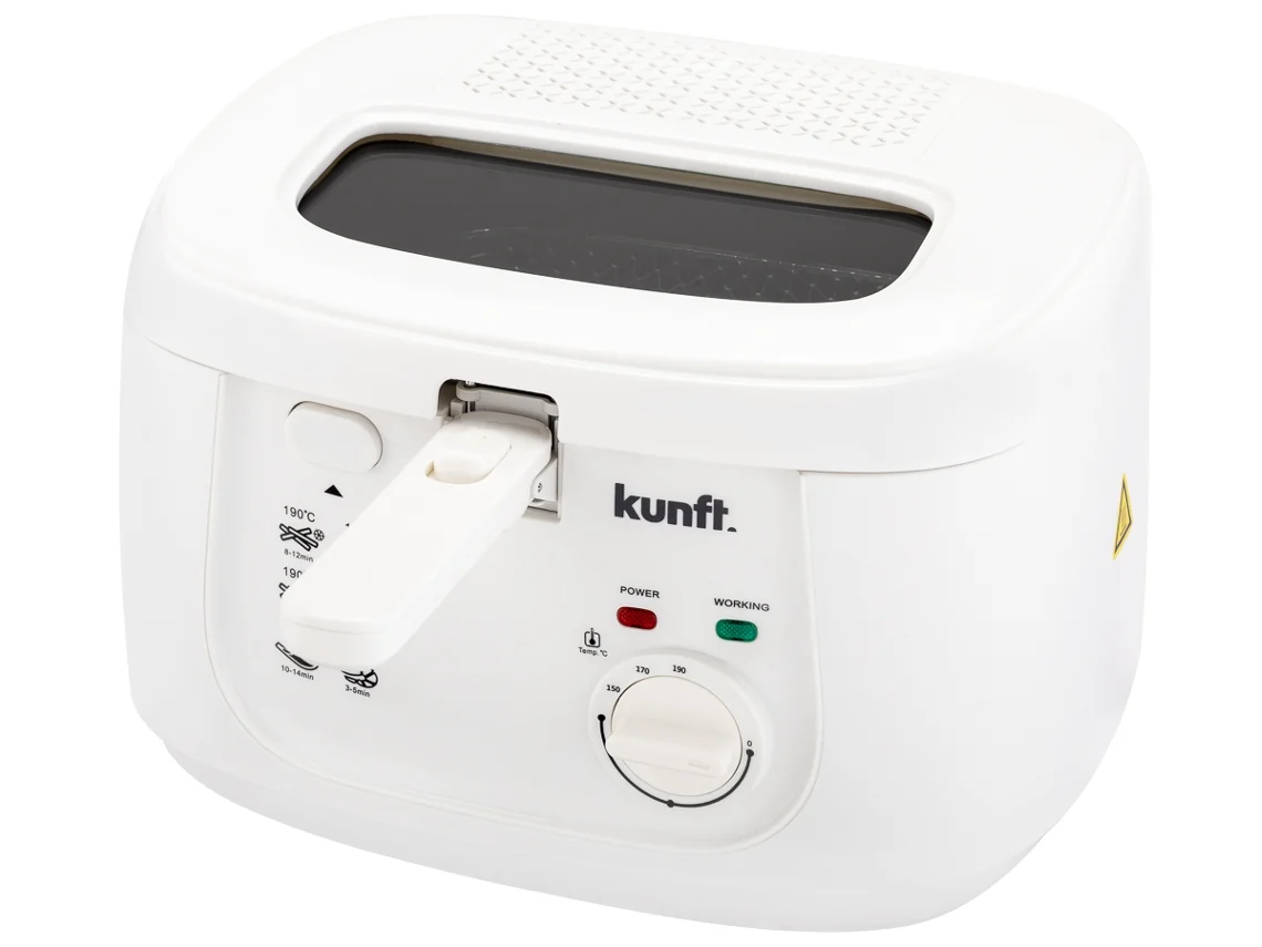 Fritadeira com Óleo KUNFT Kdf-2594 (Outlet Grade A - 2.5 kg - Branco)