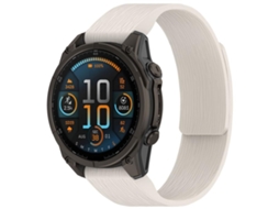Bracelete para Garmin XIAOMOYU em Silicone magnético com listras verticais e liberação rápida (26mm)
