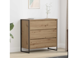 Vidaxl Buffet Carvalho Artesanal 79 X 36 X 75.5 Cm