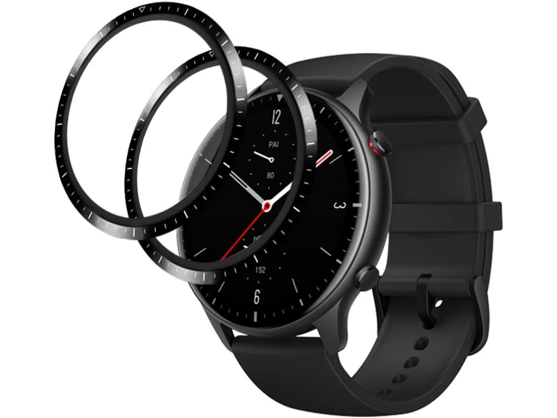 Conjunto de Películas de Ecrã Antiriscos Hd Cobertura para Amazfit Gtr 3 HONGWE. Transparente (2un)