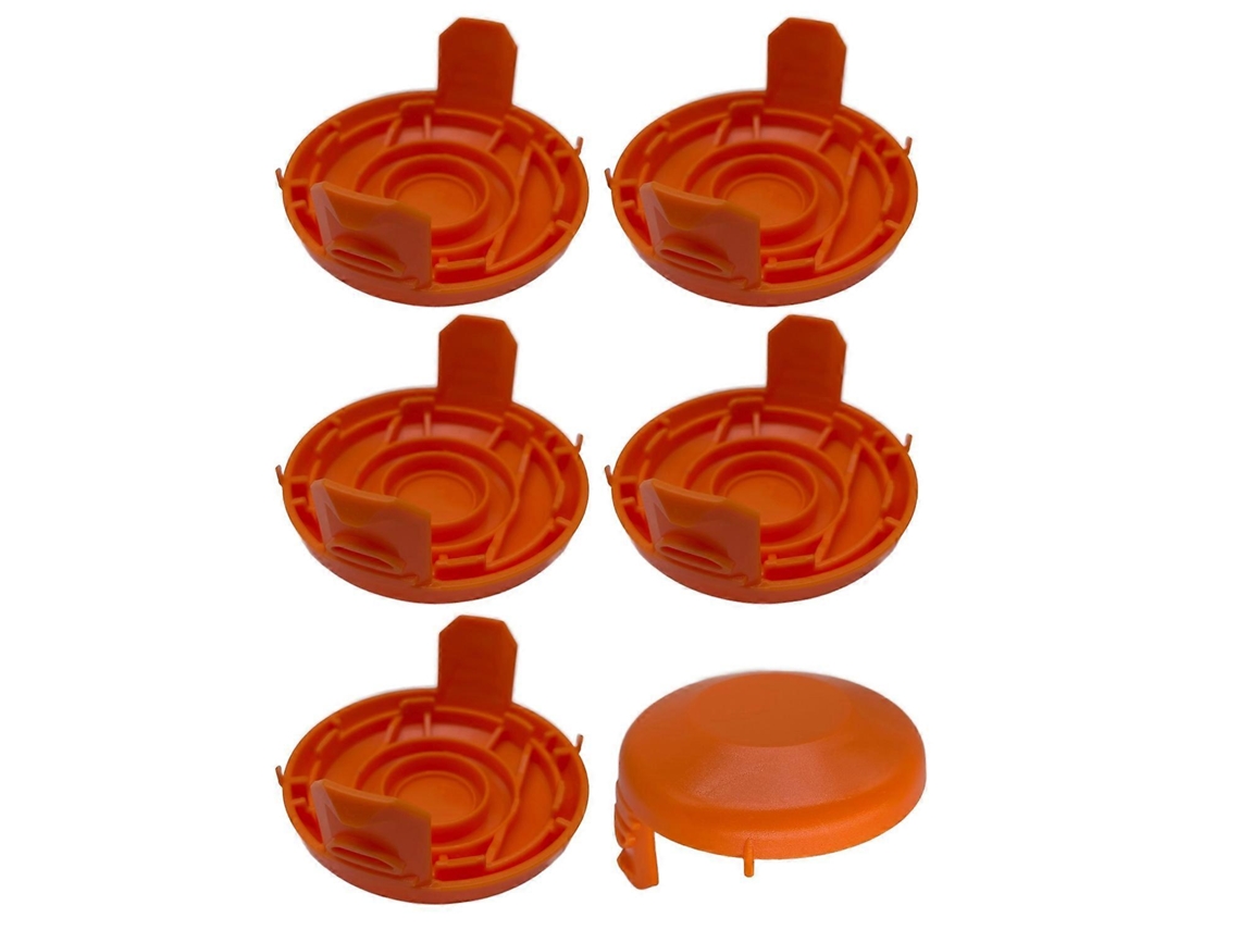 05328-20 Tlga-04-1 Conjunto De 6 Tampas De Carretel De Reposição Para Aparador De Grama Gardena Turbotrimmer Smallcut
