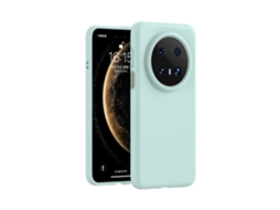 (azul Claro, Mate70 Pro) Capa De Silicone Líquido Com Cobertura Total, Compatível Com Huawei.
