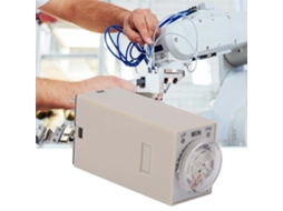 Relé De Temporização De Precisão 8 Pinos Laxiscreed Com Alimentação De 24v Dc Para Automação