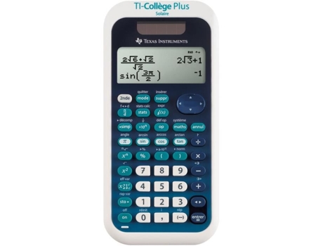 Calculadora Solar Hd Texas Instruments Ti College Plus