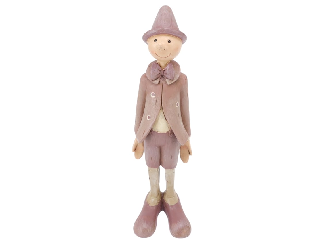 Enfeite de Boneco de Resina Estável para Mesa Decorativa 29,5cm MARCA