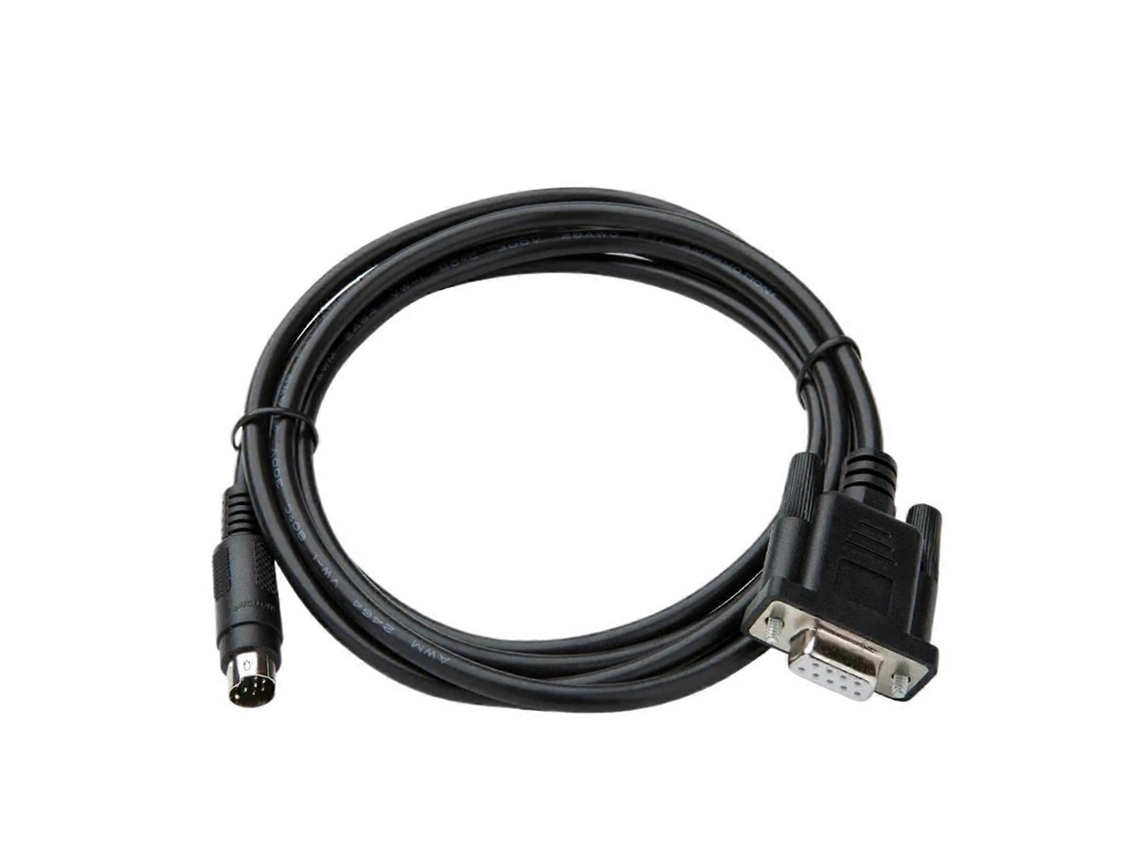 Cabo de programação PLC para série EC (EC10, EC20, EC10A), adaptador RS232, 23 m, Plug and Play