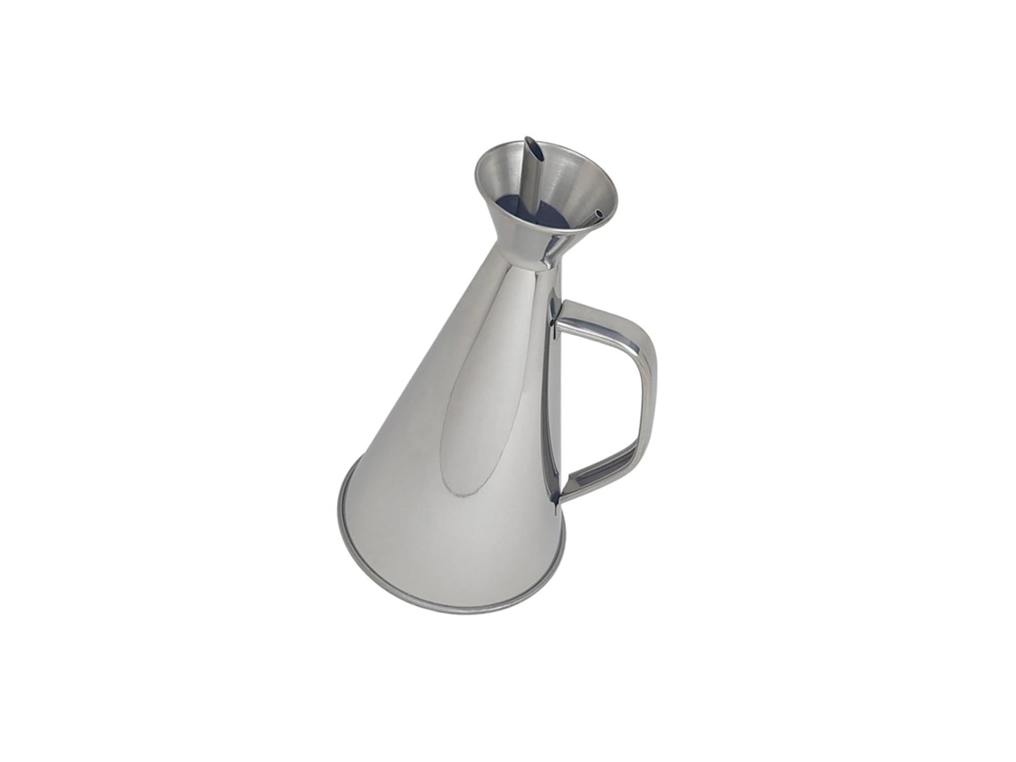 Dispensador De Óleo Aço Inoxidável Alta Qualidade Com Bico Dosador Ergonômico, Preciso E À Prova De Vazamentos, Ideal