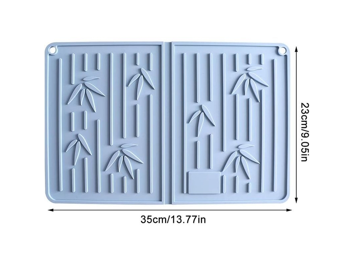 Luvas De Silicone Resistentes Ao Calor 2 Pack - Toalha De Secagem Grossa Para Pratos, Xícaras, Tigelas, Pratos