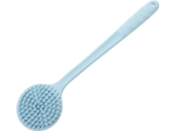 Escova De Banho Esfoliante Silicone Ultechnovo, Azul Nórdico, Tamanho Grande, Cabo Longo, Para Banho, Escova Corporal