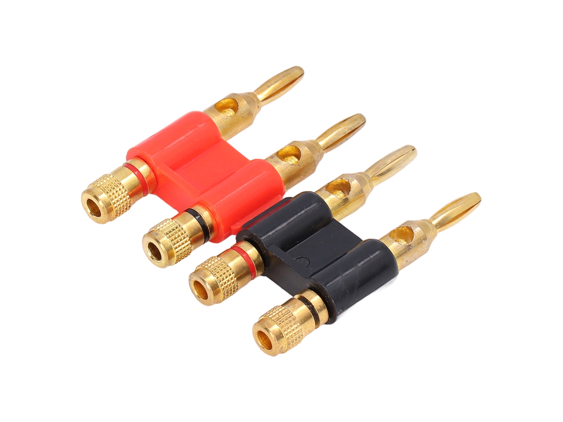 Laxiscreed Conector Banana Duplo Empilhável Para Alto-falantes, 32a, 1000v, Alta Qualidade