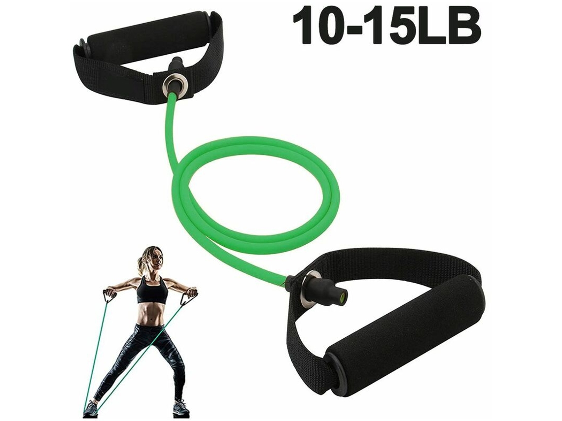 Conjunto De Faixas Elásticas Resistência Para Porta, Com Alças E Bolsa Transporte Impermeável. Ideal Treinamento Fisioterapia.-aquaforge