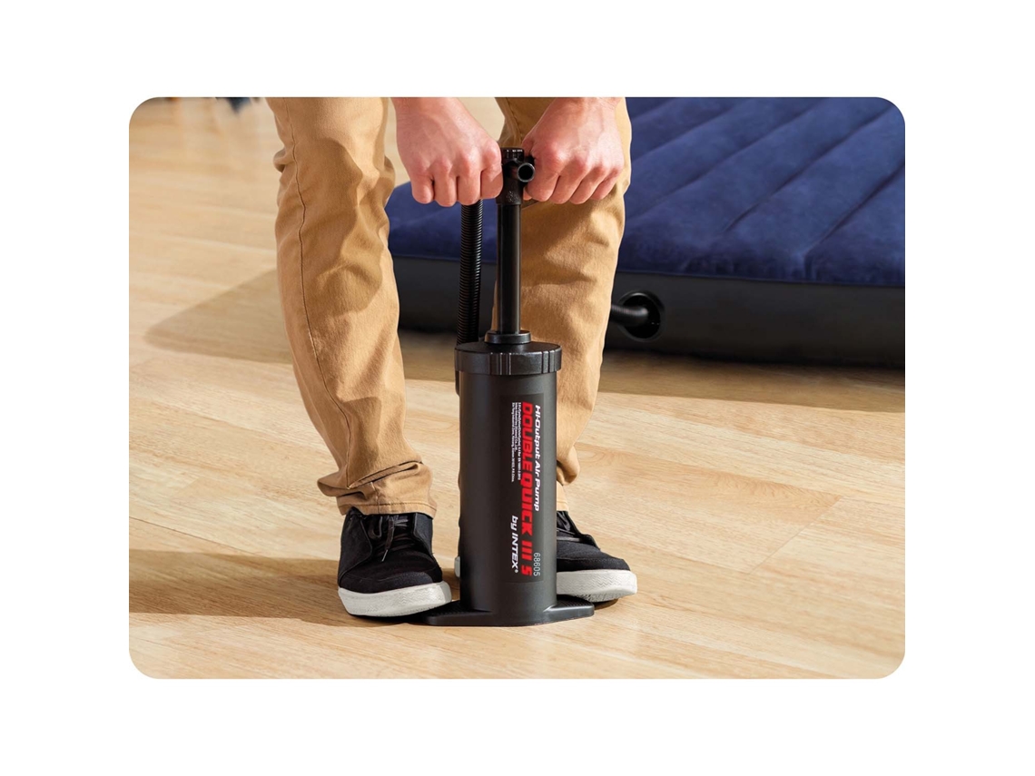 Bomba De Pistão Double Quick Iiis 37 Cm Intex 68605