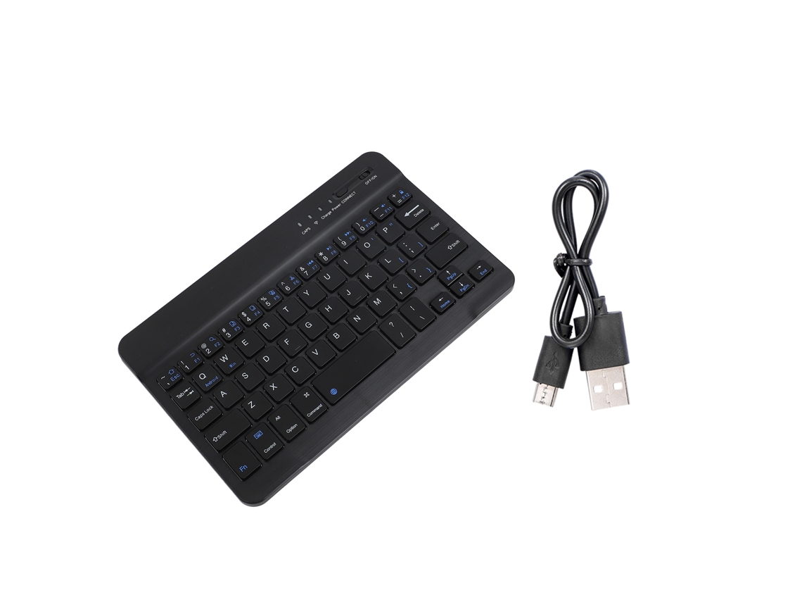 Teclado Sem Fio LAXISCREED 7" Ultrafino Bt 3.0