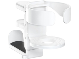 Porte - Gobelet De Bureau Et Système De Rangement Pour Casque, Pince Réglable Pour Organize Les Boissons Et