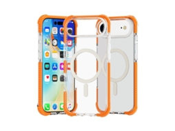 Capa De Acrílico Transparente À Prova De Choque Para Iphone 17 Air - Magnética - Magsafe