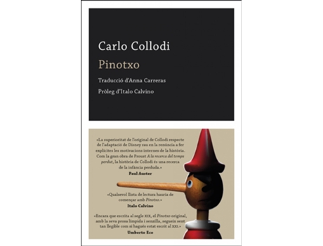 Livro Pinotxo de Carlo Collodi (Catalão)