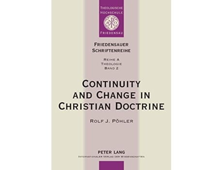 Livro Continuity And Change In Christian Doctrine De Rolf J Pöhler (inglês)