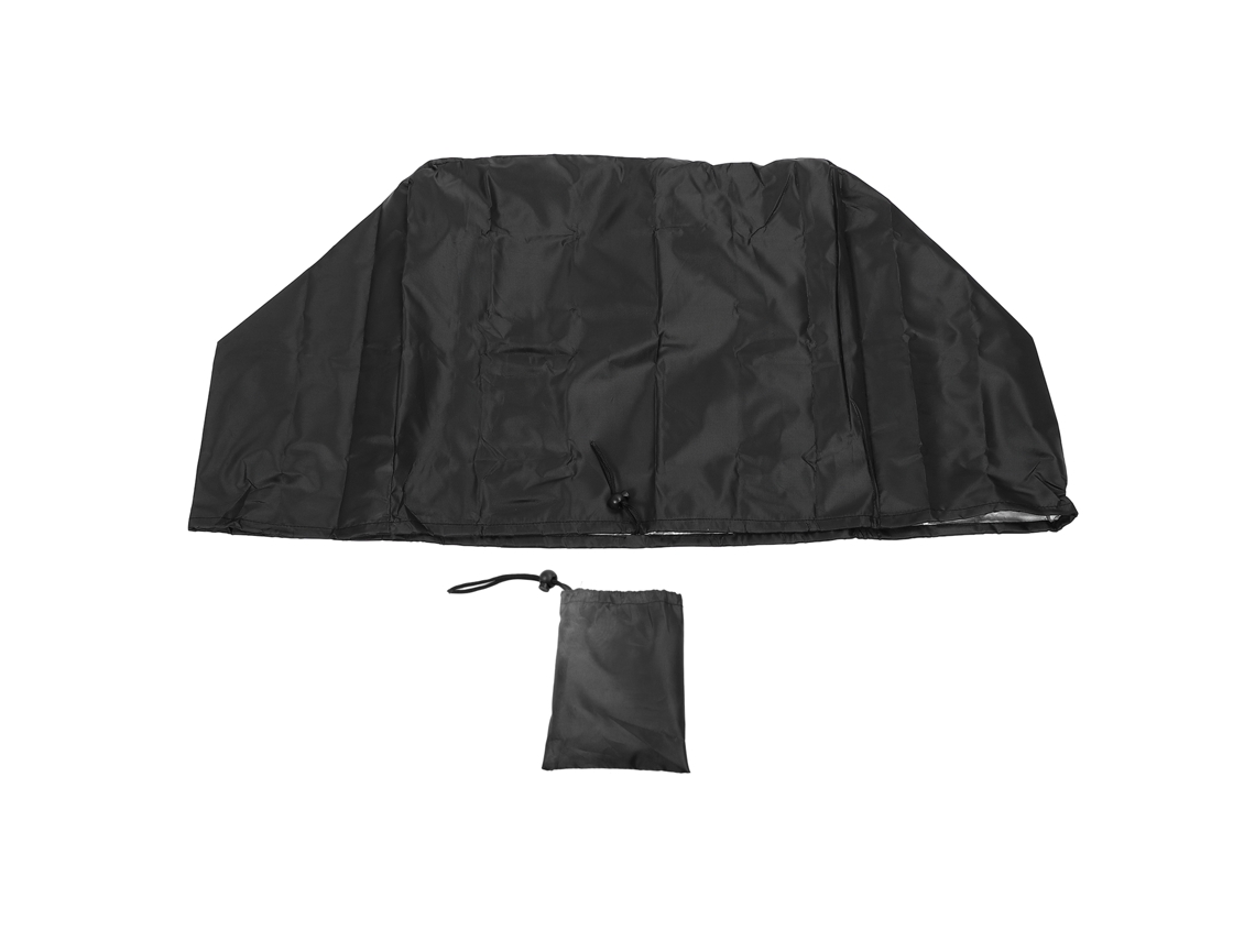 Capa para Forno de Pizza Quadrado 420d Revestido Prateado Anti poeira com Bolsa e Alça Portátil | S/MARCA