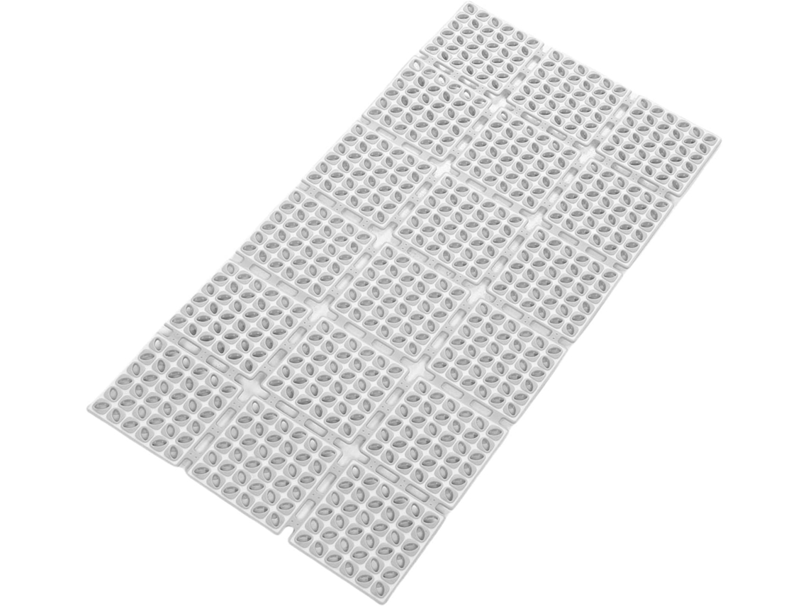 Tapete Antiderrapante Para Banheira E Chuveiro - 40 X 80 Cm (15,75 31,5 Polegadas) Em Tpe Com
