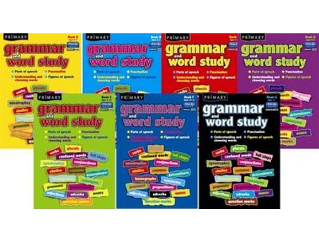 Livro primary grammar and word study de r.i.c. publications (inglês)