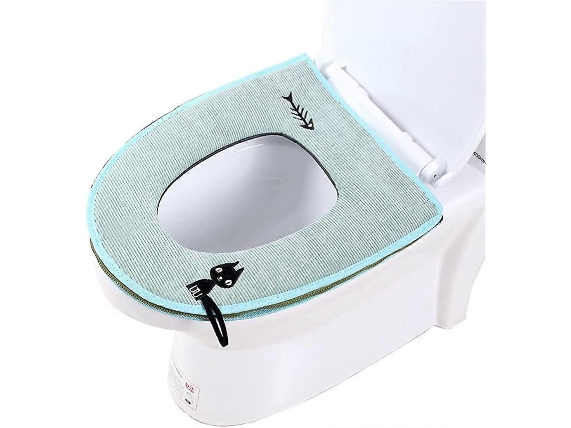 Assento Sanitário Acolchoado, Almofadas Macias E Laváveis Para Banheiro