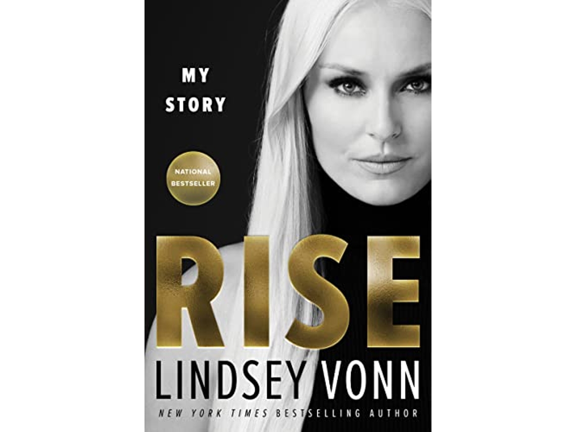 Livro Rise de Lindsey Vonn (Inglês)
